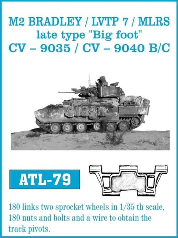M2 Bradley/LVTP 7/MLRS late ´Big foot´ M2 Bradley/LVTP 7/MLRS late ´Big foot´ von Friulmodel