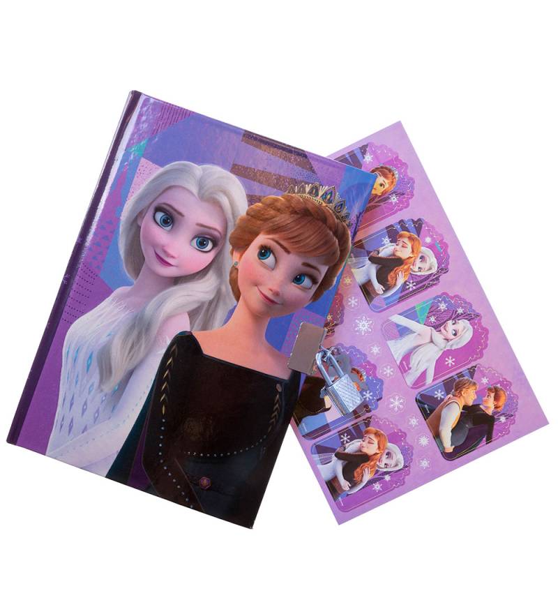 Die Eiskönigin Tagebuch m. Schloss - Lila - Frost - One Size - Tagebücher Die Eiskönigin Tagebuch m. Schloss - Lila - Frost - One Size - Tagebücher von Frost
