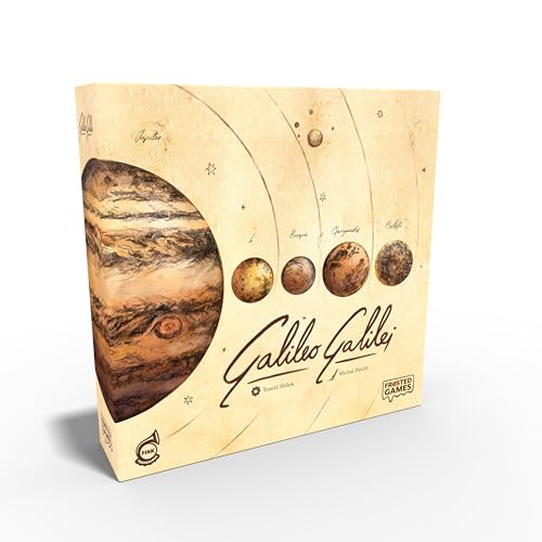 Frosted Games - Galileo Galilei - Kennerspiel, ab 12 Jahren, 1-4 Spieler, Euro-Game, Astronomie, Rondell, von Frosted Games