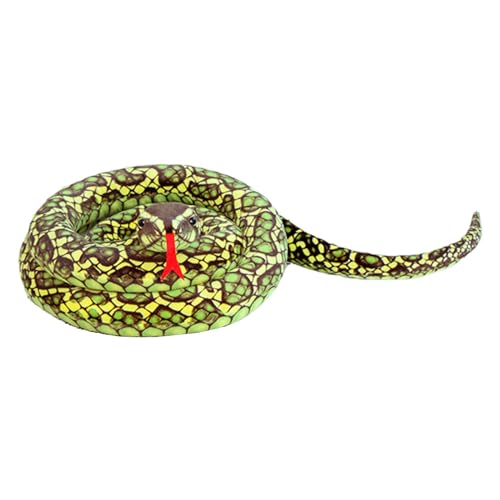 Cartoon Tierschlange Großes Plüschtier Riesige Schlange Lustige Kuscheltiere Dekokissen Party Geschenk Schlange Schlangenspielzeug von Frotox