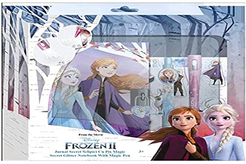 Frozen 2 Tagebuch Glitter und Zubehör von Disney Frozen