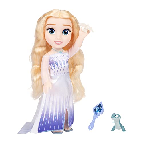 Die Eiskönigin Singende ELSA The Snow Queen Puppe 35 cm, singt „Show Yourself“, inklusive Zubehör für zusätzlichen Spielspaß, perfekt für Mädchen ab 3 Jahren Weiß und Blau von Frozen
