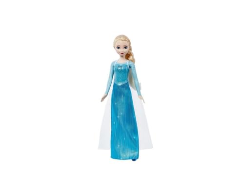 Disney HMG31 Die Schneekönigin Elsa, Singpuppe in ikonischem Kleid, 3 Jahre alt, 1 Stück von Disney Frozen