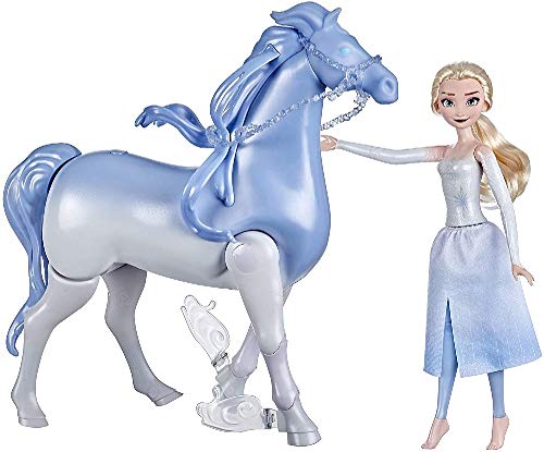 Hasbro Die Eiskönigin 2 Wasserzauber und Landspaß ELSA & Nokk, Spielzeug für Kinder, Puppen inspiriert von Die Eiskönigin 2 von Frozen
