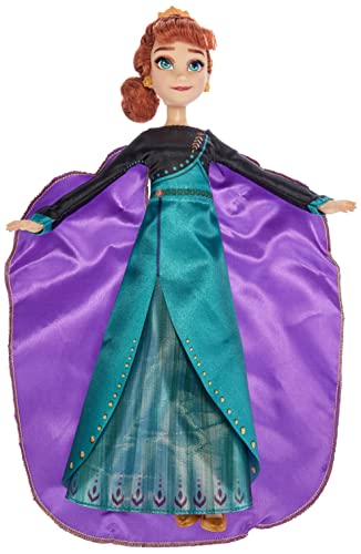 Hasbro Disney Frozen - Anna Singende Puppe mit Abendkleid (Musical Adventure - Sieht das Lied Some Things Never Change aus dem Disney Frozen 2) von Frozen