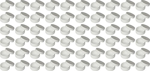 60 Salbendöschen für PADS, 40ml Inhalt, weiß von Frühes Forschen