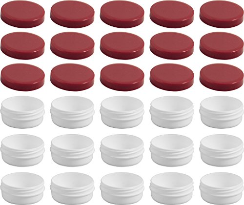 Frühes Forschen 15 Salbendosen flach, 12ml Inhalt mit rotem Deckel Frühes Forschen 15 Salbendosen flach, 12ml Inhalt mit rotem Deckel von Frühes Forschen