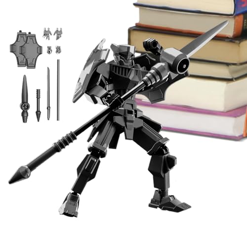 Action Figure Model, Multi-Jointed Movable Robot Toy, Highly Articulated Collectible for Desk Display, Creative Decoration, and Offering for Sci-Fi Fans and Collectors Action Figure Model, Multi-Jointed Movable Robot Toy, Highly Articulated Collectible for Desk Display, Creative Decoration, and Offering for Sci-Fi Fans and Collectors von Fruusv