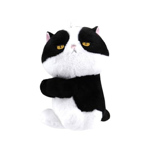 Cat Stuffy, Cute Plush Toy Cat, Adorable Stuffed Animal Clip, Soft Cartoon Pendant, Party Favor, Backpack Decoration, Doll for Birthday Kids Room Ornament, 12x7x7cm Cat Stuffy, Cute Plush Toy Cat, Adorable Stuffed Animal Clip, Soft Cartoon Pendant, Party Favor, Backpack Decoration, Doll for Birthday Kids Room Ornament, 12x7x7cm von Fruusv