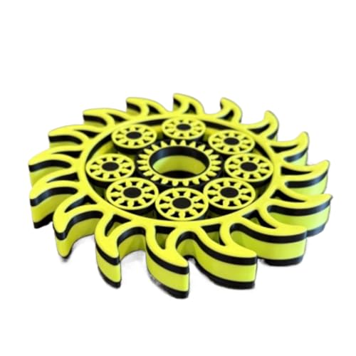 Finger Fidgets, Classroom Stress Relief Toys, Portable Sun Spinner, Safe Material Build, Ideal for Travel, Outdoor, Birthday, Stocking Stuffer, Easter, 3.94x4.17x0.55 inches Finger Fidgets, Classroom Stress Relief Toys, Portable Sun Spinner, Safe Material Build, Ideal for Travel, Outdoor, Birthday, Stocking Stuffer, Easter, 3.94x4.17x0.55 inches von Fruusv