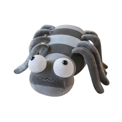 Fruusv Halloween Spinne Plüsch Spinne Puppe Langbeinige Spinne Spinne Tier Plüsch Halloween Plüschfigur Weiches Wurfkissen Spukhaus Requisiten für Arbeitszimmer Kinderzimmer von Fruusv