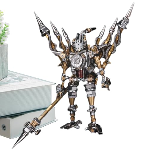 Fruusv Metallpuzzles für Erwachsene | Antike chinesische Figur Mechanisches Puzzle für Erwachsene, Metallpuzzles Modellbausätze - Verformbare Figur Modellbausätze für Erwachsene von Fruusv