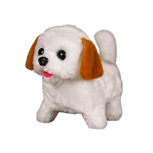 Fruusv Robot Dogs for Adults, Realistic Walking and Barking Robotic Toy, Interactive Plush Companion Pet, Wagging Tail & Sound Effects, Ideal for, Stress Relief, Dog Plush Doll Fruusv Robot Dogs for Adults, Realistic Walking and Barking Robotic Toy, Interactive Plush Companion Pet, Wagging Tail & Sound Effects, Ideal for, Stress Relief, Dog Plush Doll von Fruusv