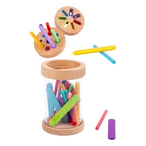 Fruusv Toddler Sorting Toys,Colorful Sensory Color Sorting Cup - Toddler Counting Toys, Interactive Learning & Education Toys for Birthday Christmas Easter Fruusv Toddler Sorting Toys,Colorful Sensory Color Sorting Cup - Toddler Counting Toys, Interactive Learning & Education Toys for Birthday Christmas Easter von Fruusv