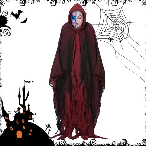 Halloween Mittelalter Umhang Gruseliger Mittelalter Umhang mit Kapuze Halloween Geist Outfit Mittelalter Umhang für Halloween Kapuzenumhang Halloween Umhang Kostüm Gothic Halloween Umhang Mittelalter Halloween Mittelalter Umhang Gruseliger Mittelalter Umhang mit Kapuze Halloween Geist Outfit Mittelalter Umhang für Halloween Kapuzenumhang Halloween Umhang Kostüm Gothic Halloween Umhang Mittelalter von Fruusv