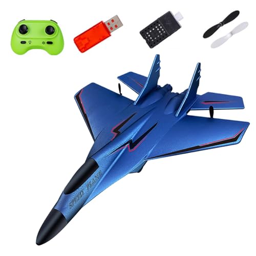 Rc Plane, Remote Controlled Airplane, 2 Channel Rc Plane, Kids Rc Airplane, Glider Rc Plane, Rc Plane for Kids with 2.4ghz Remote and Light Effects Designed for Easy Handling and Fun Flying Rc Plane, Remote Controlled Airplane, 2 Channel Rc Plane, Kids Rc Airplane, Glider Rc Plane, Rc Plane for Kids with 2.4ghz Remote and Light Effects Designed for Easy Handling and Fun Flying von Fruusv