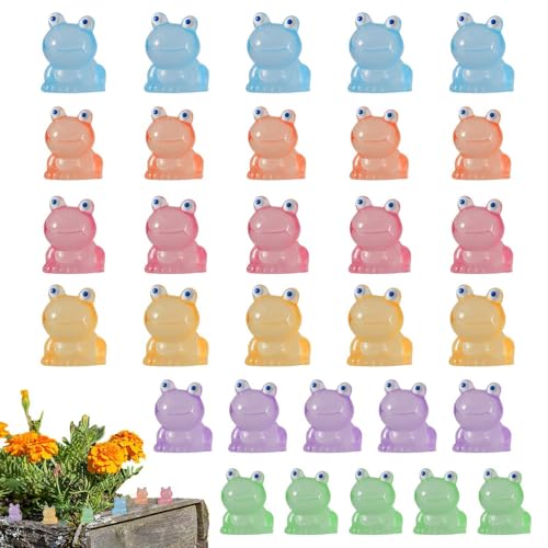 Resin Frogs Bulk, Ornaments, 30pcs Miniature Cute Garden Decorations, Tiny Craft Projects, Frog Figurines for Patio, Home, Yard, Gardens, 1.96 * 1.96 * 1.96 Inches Resin Frogs Bulk, Ornaments, 30pcs Miniature Cute Garden Decorations, Tiny Craft Projects, Frog Figurines for Patio, Home, Yard, Gardens, 1.96 * 1.96 * 1.96 Inches von Fruusv