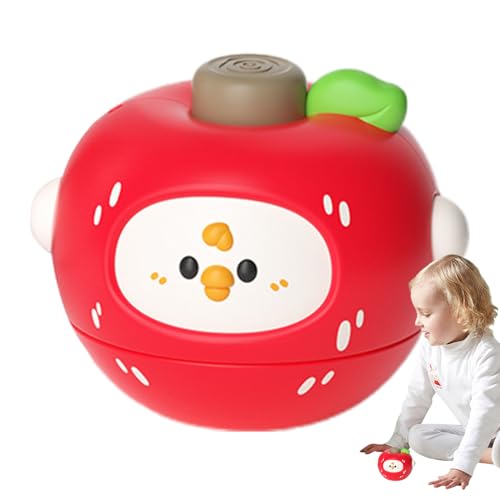 Rotating Top, Cartoon Fruit Spin Toy Game, Educational Preschool Learning Activity, Interactive Balance Play for Classroom, School, Kindergarten, Home, 6.6x5.8x5.4cm von Fruusv