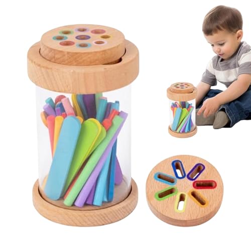 Sorting Cups, Color Sorting Toys, Colorful Toddler Counting Game, Educational Indoor Learning Set, Matching Sensory for Fine Motor Skill Development, 4.33x2.95x2.95 Inches Sorting Cups, Color Sorting Toys, Colorful Toddler Counting Game, Educational Indoor Learning Set, Matching Sensory for Fine Motor Skill Development, 4.33x2.95x2.95 Inches von Fruusv