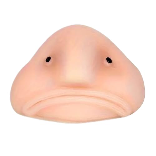 Squeeze Toys, Blobfish Stress Relief Fidget Toy, Pinching Slow Rebound Ball, Portable Sensory Game, Soft Material, Ideal for Home, Kids and Adults, Relaxation Tool, 12.5cm Squeeze Toys, Blobfish Stress Relief Fidget Toy, Pinching Slow Rebound Ball, Portable Sensory Game, Soft Material, Ideal for Home, Kids and Adults, Relaxation Tool, 12.5cm von Fruusv
