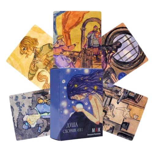 Tarot Cards Deck - Wahrsagerige Werkzeuge Für Spirituelle Erkundung, Unterhaltung des Spiels Und Vermögensausweisungskartens Für Partys, Mystische Anleitung, Unterhaltung Und Tägliche Genuss Tarot Cards Deck - Wahrsagerige Werkzeuge Für Spirituelle Erkundung, Unterhaltung des Spiels Und Vermögensausweisungskartens Für Partys, Mystische Anleitung, Unterhaltung Und Tägliche Genuss von Fruusv