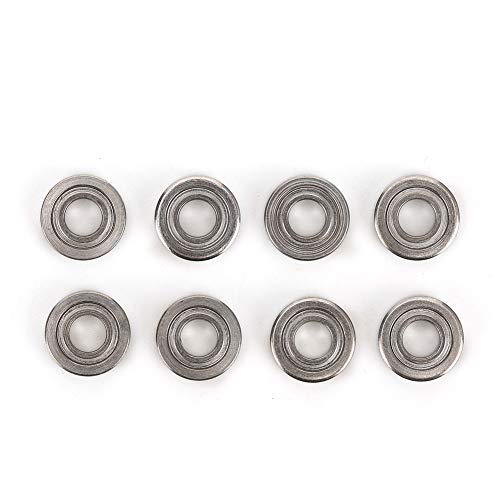 Fuchooky 8 Pack 3x7x2mm RC -Autolager Metallersatzteile für Wltoys 1 28 Skala K969 K989 P929 RC Cars Accessoires Upgrade Upgrade von Fuchooky