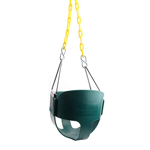 Kleinkindschwung Sitz Hochrücken Full Bucket Design Safe Haltelable beschichtete Ketten einfach Installieren Sie den Hinterhof -Spielplatz Swing Kleinkindschwung Sitz Hochrücken Full Bucket Design Safe Haltelable beschichtete Ketten einfach Installieren Sie den Hinterhof -Spielplatz Swing von Fuchooky