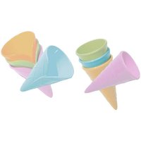 Spielstabil 7410 - Eistüte pastell, 1 Stück sortiert (Farbauswahl nicht möglich), Sandspielzeug von Fuchs - Spielstabil