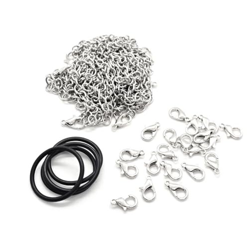 Fuhjythy 4-Teilige RC-Autoreifen-Schneeketten für 1/18 RC Crawler Car TRXM4 D90 RC-Auto-Upgrade-Teile von Fuhjythy