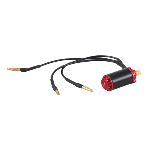 Fuhjythy Für Axial SCX24 Low Linear Externer Bürstenloser Motor 5000kV 2.0 Bananenstecker von Fuhjythy
