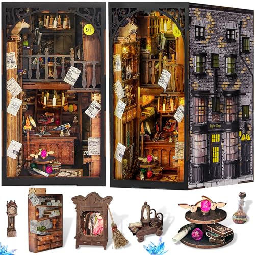 DIY Book Nook Kit, Booknook Kit Bookshelf Insert Decor DIY Book Nook Kit, Booknook Kit Bookshelf Insert Decor von Fuiltee