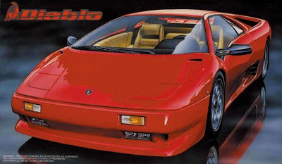 1/24 Lamborghini Diablo (Model Car) Fujimi Real Sports Car| RS-21 von Fujimi
