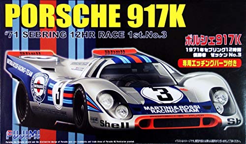 1/24 Scale Porsche 917K 71' Sebring 12-Hour Race 1st No. 3 Construction Kit von Fujimi