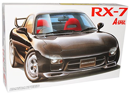 Fujimi Mazda Rx7 Rx-7 A-spec Coupe Schwarz Bausatz Kit 1/24 Modellauto Modell Auto von Fujimi