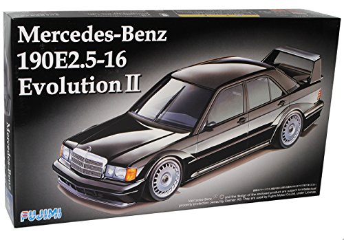 Fujimi Mercedes-B C-Klasse W201 190E 2.5 16 Evolution II 1982-1993 Kit Bausatz 1/24 Modell Auto mit individiuellem Wunschkennzeichen Fujimi Mercedes-B C-Klasse W201 190E 2.5 16 Evolution II 1982-1993 Kit Bausatz 1/24 Modell Auto mit individiuellem Wunschkennzeichen von Fujimi