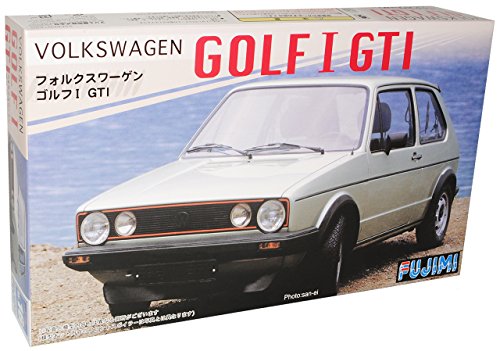 Fujimi Volkwagen Golf i 1 GTI 3 TÜrer Silber 1/24 Bausatz Kit Modellauto Modell Auto von Fujimi