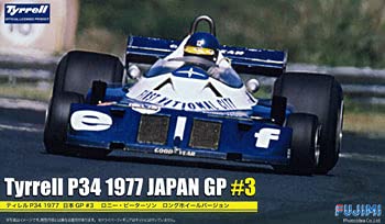 Tyrell P34 1977 Japan GP #3 Bengt Ronnie Peterson Long Wheel Ver. 1/20 Plastic Model von Fujimi