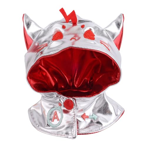 17cm Puppenkleidung, Puppenschal Modisches Kleidungs Accessoire für Halloween Dekorationen (Rot-Silber-The-Flash-Stil) von Fukaisu