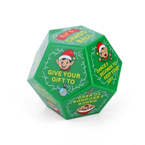 Fukaisu Geschenk Tausch Spielwürfel für Weihnachtsfeiern, Lustiger Strumpf Geschenk Tausch Würfel für Erwachsene Kinder Freunde Weihnachtsgeburtstage Party Familien Spieleabend von Fukaisu
