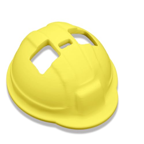 Fukaisu Puppenkleidungs Accessoires Schutzhelm, Süßer Mini Puppenhut Stylisches Spielzeug Outfit Accessoire Spielzeugkappe zum Ausstellen als Dekoration (Gelb) von Fukaisu