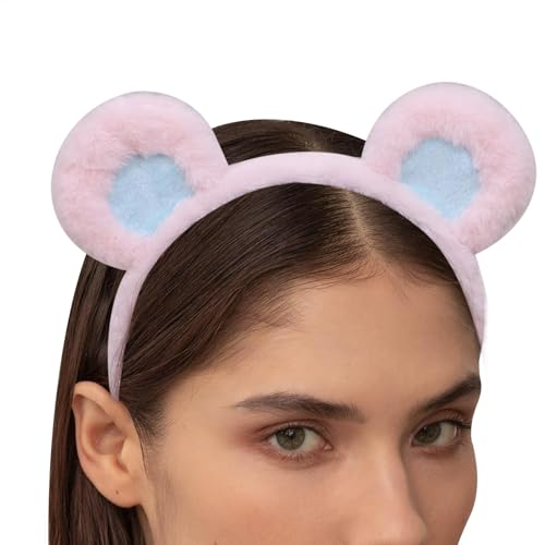 Fukamou Bärenohren-Pflege-Haarband,Bärenohren-Pflege-Stirnband - Weiches Stirnband Makeup Bärenohr - Ohren Haarband Tier- Niedlich Pflege Stirnband, Kostüm Erwachsene Zubehör Für Feier Cosplay Fukamou Bärenohren-Pflege-Haarband,Bärenohren-Pflege-Stirnband - Weiches Stirnband Makeup Bärenohr - Ohren Haarband Tier- Niedlich Pflege Stirnband, Kostüm Erwachsene Zubehör Für Feier Cosplay von Fukamou