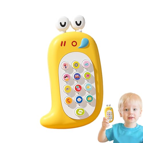 Fukamou Kinderspielzeugtelefon, Handyspielzeug für Kinder - Smartphone-Spielzeug für Kinder,Lernen und so tun, als ob Sie mit der Zelle Spielen. Lernspielzeug für Kinder mit Telefonen für Kinder ab 3 von Fukamou