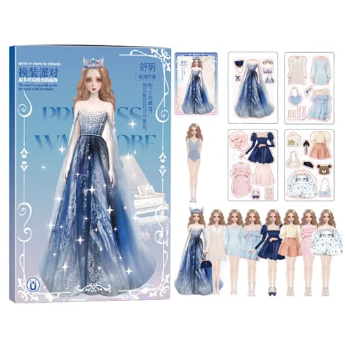 Fukamou Magnet-Outfit Und Zubehörteile, Magnetische Anziehpuppen, Sichere Anziehpuppen, Lehrreiches Tragbares Rollenspielspielzeug Für -Geburtstag, Neujahr, Weihnachten, Ostern Fukamou Magnet-Outfit Und Zubehörteile, Magnetische Anziehpuppen, Sichere Anziehpuppen, Lehrreiches Tragbares Rollenspielspielzeug Für -Geburtstag, Neujahr, Weihnachten, Ostern von Fukamou