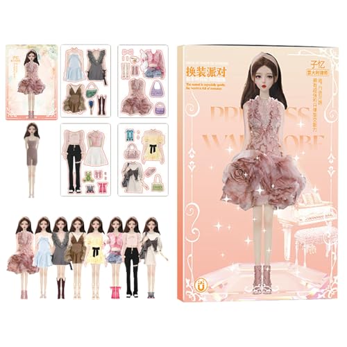 Fukamou Magnet-Outfit Und Zubehörteile, Magnetische Anziehpuppen, Sichere Anziehpuppen, Lehrreiches Tragbares Rollenspielspielzeug Für -Geburtstag, Neujahr, Weihnachten, Ostern Fukamou Magnet-Outfit Und Zubehörteile, Magnetische Anziehpuppen, Sichere Anziehpuppen, Lehrreiches Tragbares Rollenspielspielzeug Für -Geburtstag, Neujahr, Weihnachten, Ostern von Fukamou