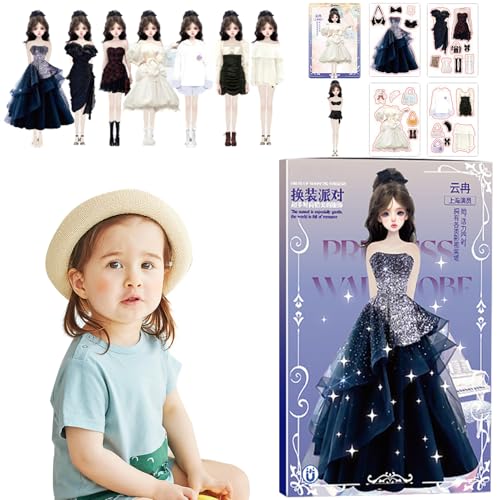 Fukamou Magnet-Outfit Und Zubehörteile, Magnetische Anziehpuppen, Sichere Anziehpuppen, Lehrreiches Tragbares Rollenspielspielzeug Für -Geburtstag, Neujahr, Weihnachten, Ostern Fukamou Magnet-Outfit Und Zubehörteile, Magnetische Anziehpuppen, Sichere Anziehpuppen, Lehrreiches Tragbares Rollenspielspielzeug Für -Geburtstag, Neujahr, Weihnachten, Ostern von Fukamou