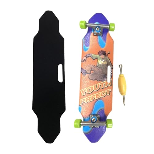 Fukamou Mini-Skateboards - Kreatives rutschfestes Mini-Skateboard | Langlebige, professionelle Finger-Skateboards für Kinder, Lernspielzeug für Jugendliche und Erwachsene von Fukamou