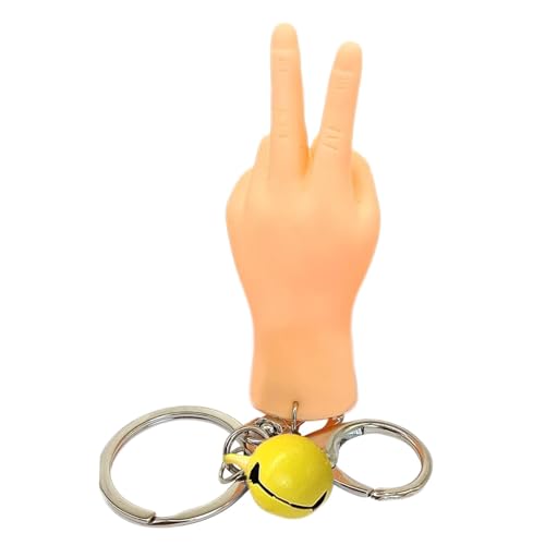 Fukamou Miniatur-Handspielzeug, Mini-Schlüsselanhänger mit winzigen Fingerhänden,Realistische kleine Fingerhände | Gag Toys Lustiges Handspielzeug für lustige Shows, Ostern, Partygeschenke, von Fukamou