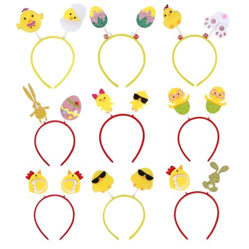 Fukamou Osterhasen-Stirnband,-Stirnbänder Für Kinder - Küken-Ei-Feiertags-Dress-Up-Stirnband,Mehrzweck-Requisiten Für- -Fotokabinen, Partygeschenke, Kostümdekoration Für Mädchen, Fukamou Osterhasen-Stirnband,-Stirnbänder Für Kinder - Küken-Ei-Feiertags-Dress-Up-Stirnband,Mehrzweck-Requisiten Für- -Fotokabinen, Partygeschenke, Kostümdekoration Für Mädchen, von Fukamou