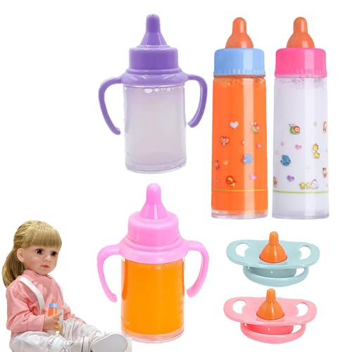 Fukamou Puppenfütterungsset,Puppenzubehör-Fütterungsset | Kleinkindpuppen-Fütterungs- Und Pflegezubehör | Babyflaschen-Set Mit -Schnuller Für Kleinkindpuppen Für Mädchen, , Familie Fukamou Puppenfütterungsset,Puppenzubehör-Fütterungsset | Kleinkindpuppen-Fütterungs- Und Pflegezubehör | Babyflaschen-Set Mit -Schnuller Für Kleinkindpuppen Für Mädchen, , Familie von Fukamou