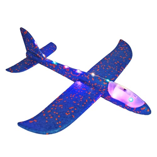 Fukamou Schaumstoffflugzeuge, Schaumstoffflugzeuge Für Kinder - Manuelles Wurfflugzeug Aus Leuchtendem Schaumstoff - 48 cm -Großes -Flugzeugmodell, Interaktives Kinder-Outdoor-Spiel Für, Fukamou Schaumstoffflugzeuge, Schaumstoffflugzeuge Für Kinder - Manuelles Wurfflugzeug Aus Leuchtendem Schaumstoff - 48 cm -Großes -Flugzeugmodell, Interaktives Kinder-Outdoor-Spiel Für, von Fukamou
